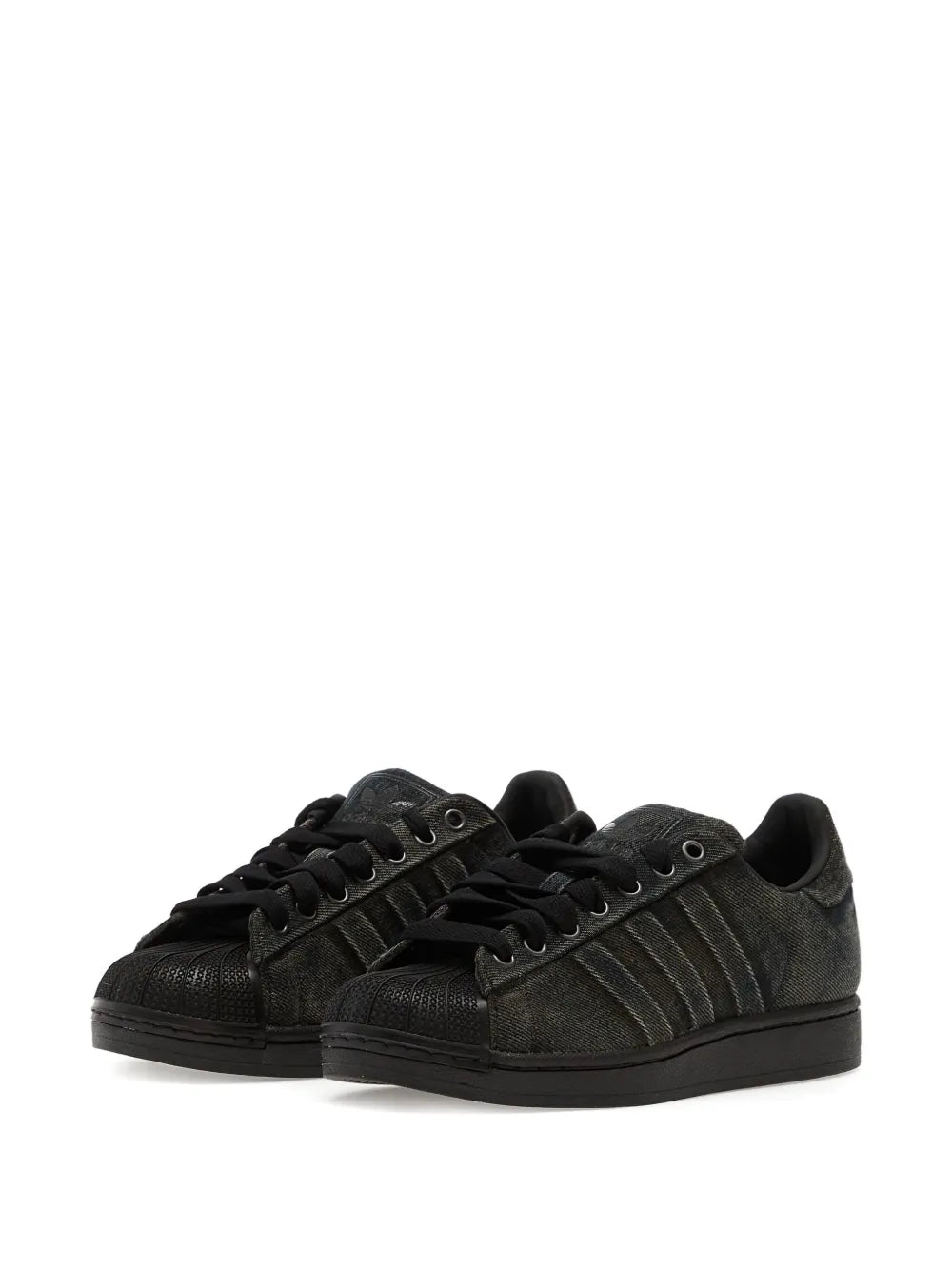 adidas Superstar Ii Prem Sneakers — Grey — Size US M 4 - US W 5.5 — Side View