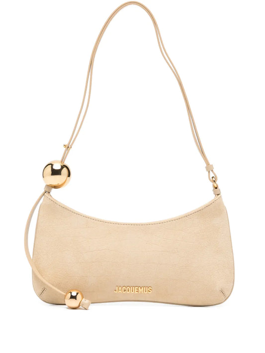 Jacquemus Le Bisou Perle Shoulder Bag — Same as shown — Size One Size — Front View