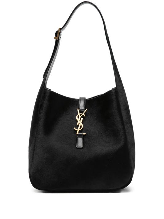 Saint Laurent Buckle Detail Shoulder Bag — Same as shown — Size One Size — Front View