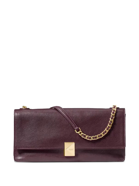 Kate Spade Deco Soft Leather Shoulder Bag — Same as shown — Size One Size — Front View