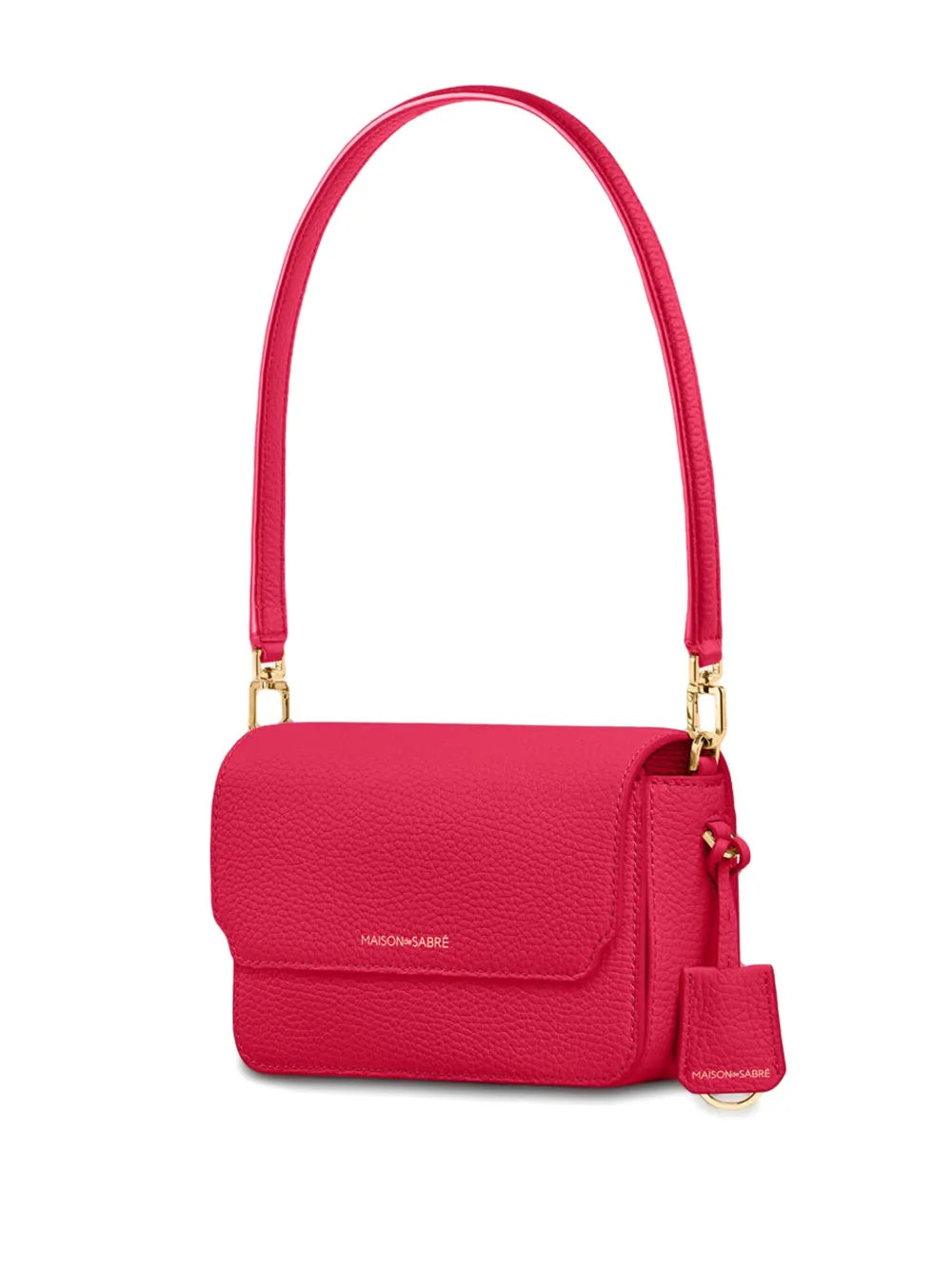 Maison De Sabre Mini Leather Flap Bag — Same as shown — Size One Size — Top View