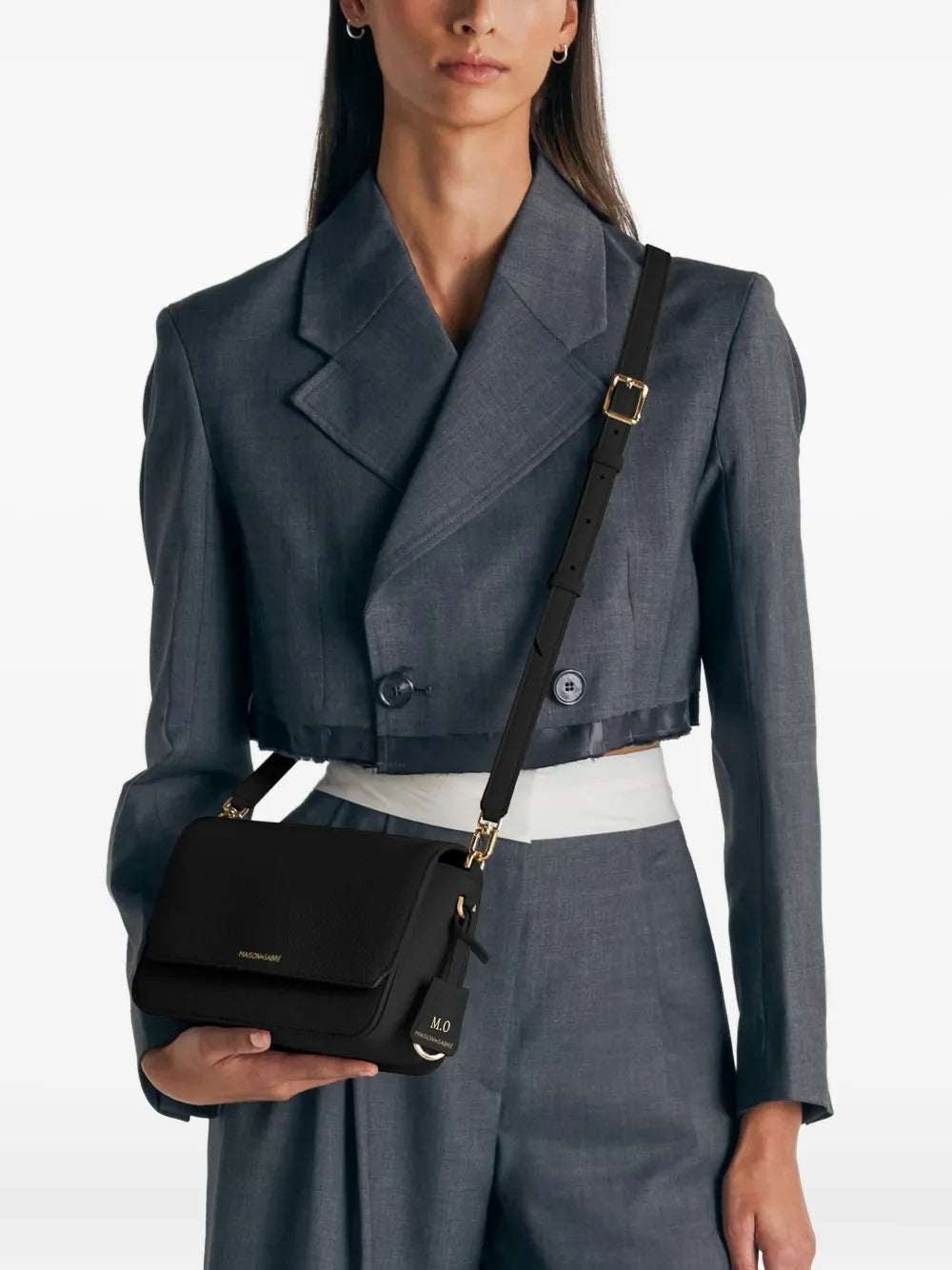 Maison De Sabre Medium Leather Flap Bag — Same as shown — Size One Size — Side View
