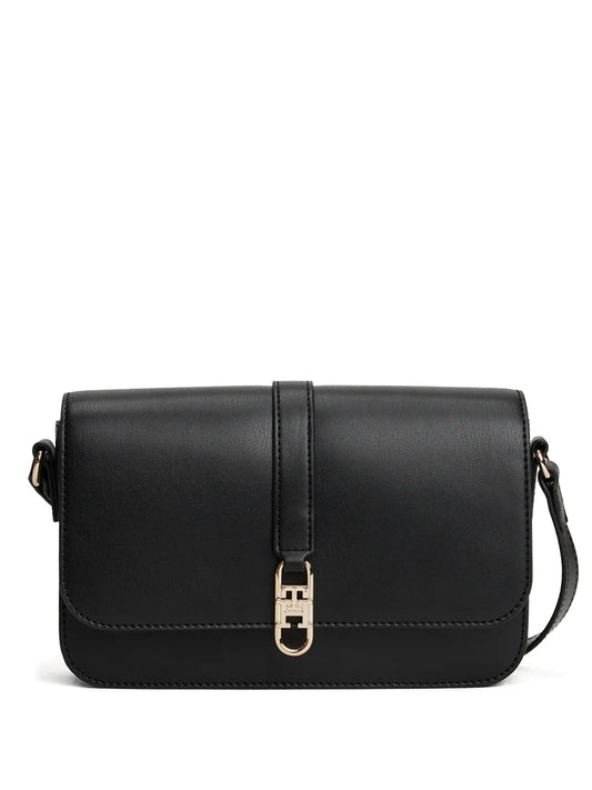 Tommy Hilfiger Logo Plaque Shoulder Bag — Same as shown — Size One Size — Front View