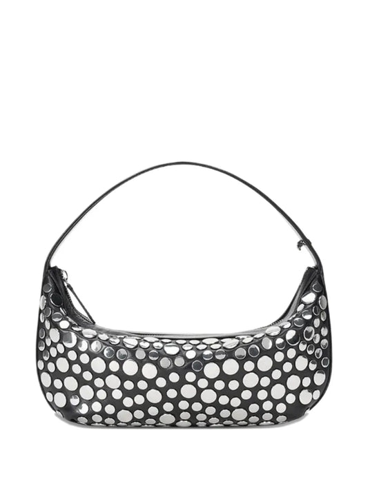 Staud Demy Studded Shoulder Bag — Same as shown — Size One Size — Front View