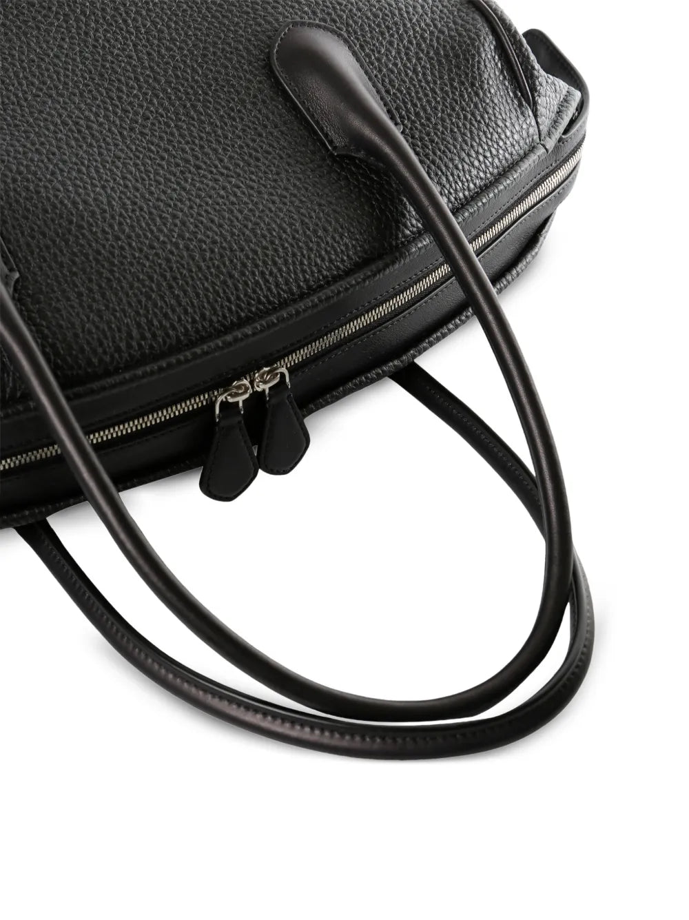 The Row Leather Tote Bag — Same as shown — Size One Size — Back View
