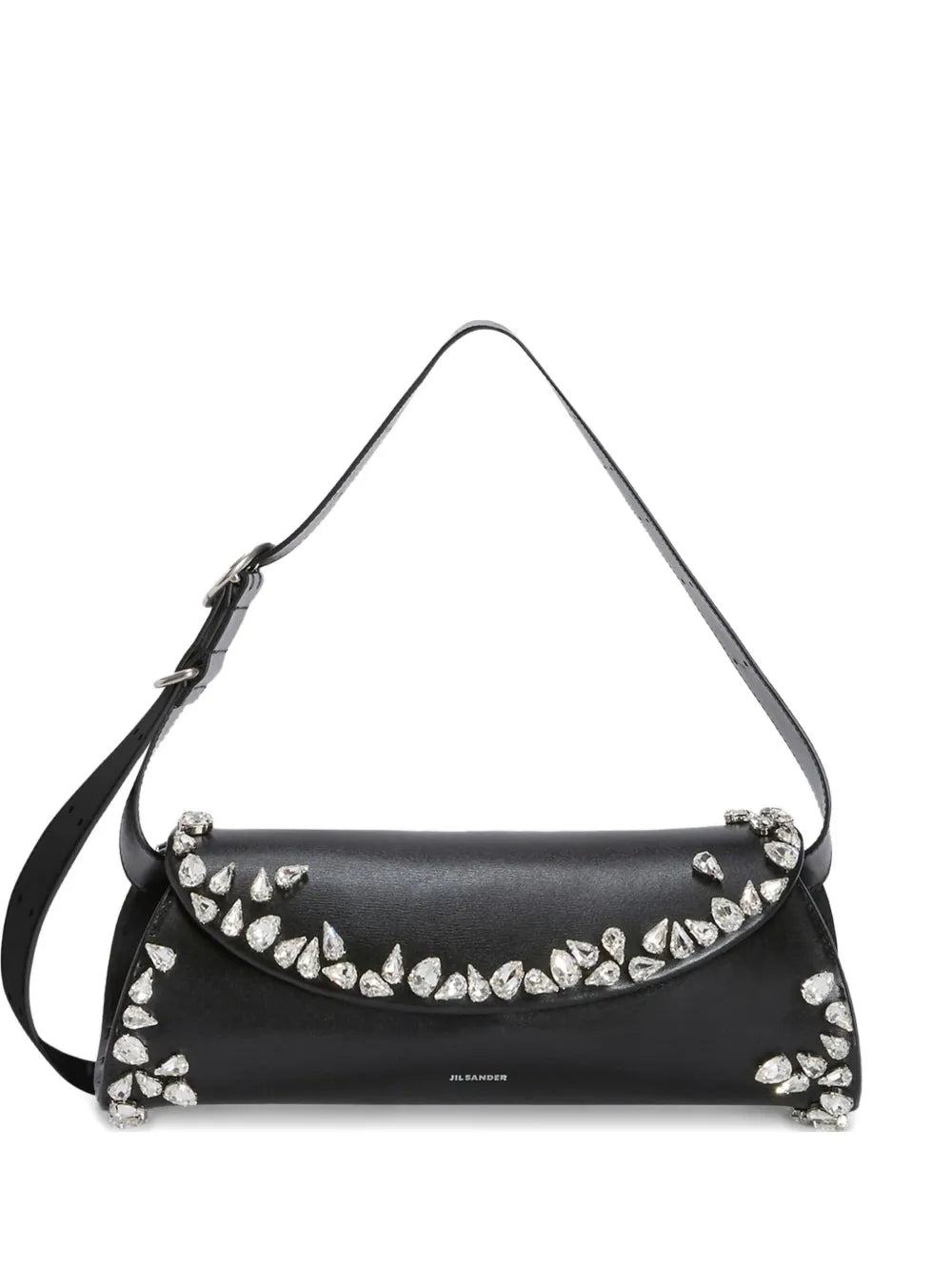 Jil Sander Small Cannolo Shoulder Bag — Same as shown — Size One Size — Front View