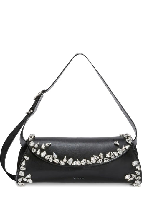 Jil Sander Small Cannolo Shoulder Bag — Same as shown — Size One Size — Front View