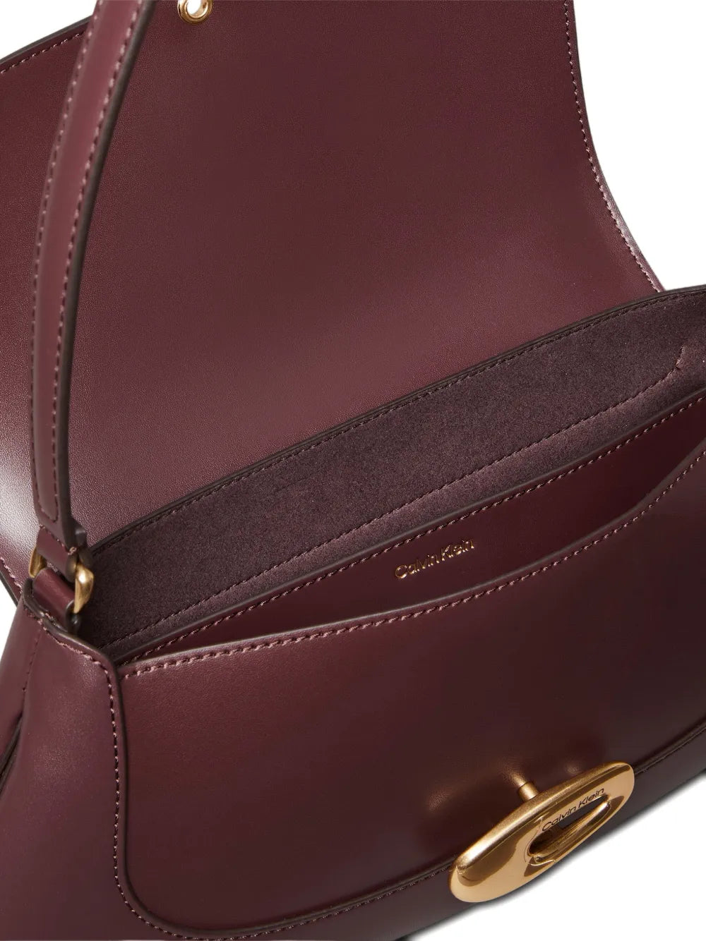 Calvin Klein Top Flap Shoulder Bag — Same as shown — Size One Size — Top View