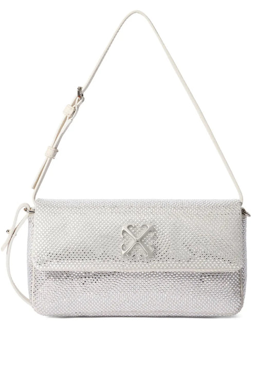 Off White Jitney Shoulder 07 Strass Shoulder Bag — Same as shown — Size One Size — Front View