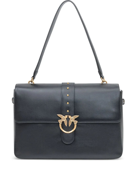 Pinko Maxi Love Studded Shoulder Bag — Same as shown — Size One Size — Front View