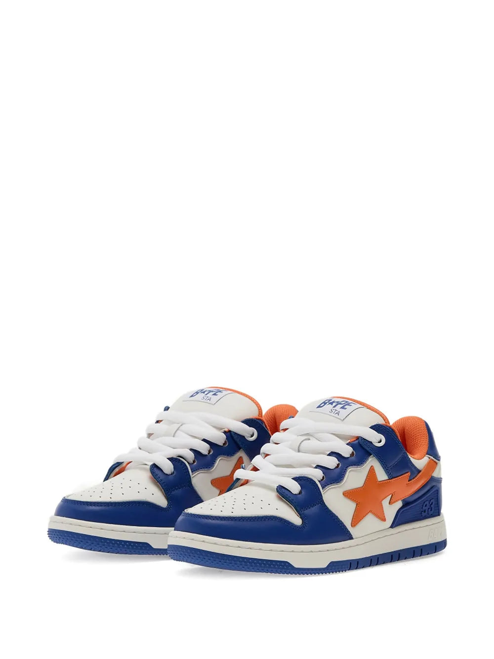 A Bathing Ape?Sk8 Sta 1 M2 Sneakers — Blue — Size US M 3.5 - US W 5 — Side View