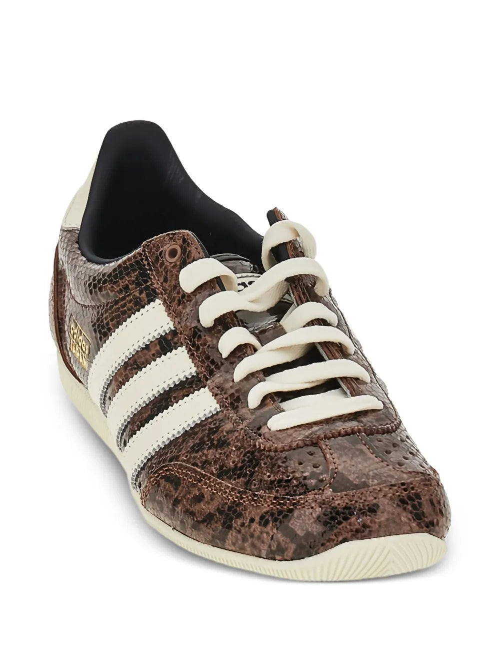 adidas Japan Stripes Sneakers — Brown — Size US M 10 - US W 11.5 — Side View