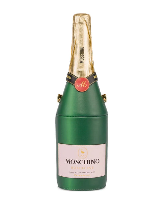 Moschino Bottle Motif Shoulder Bag — Same as shown — Size One Size — Front View