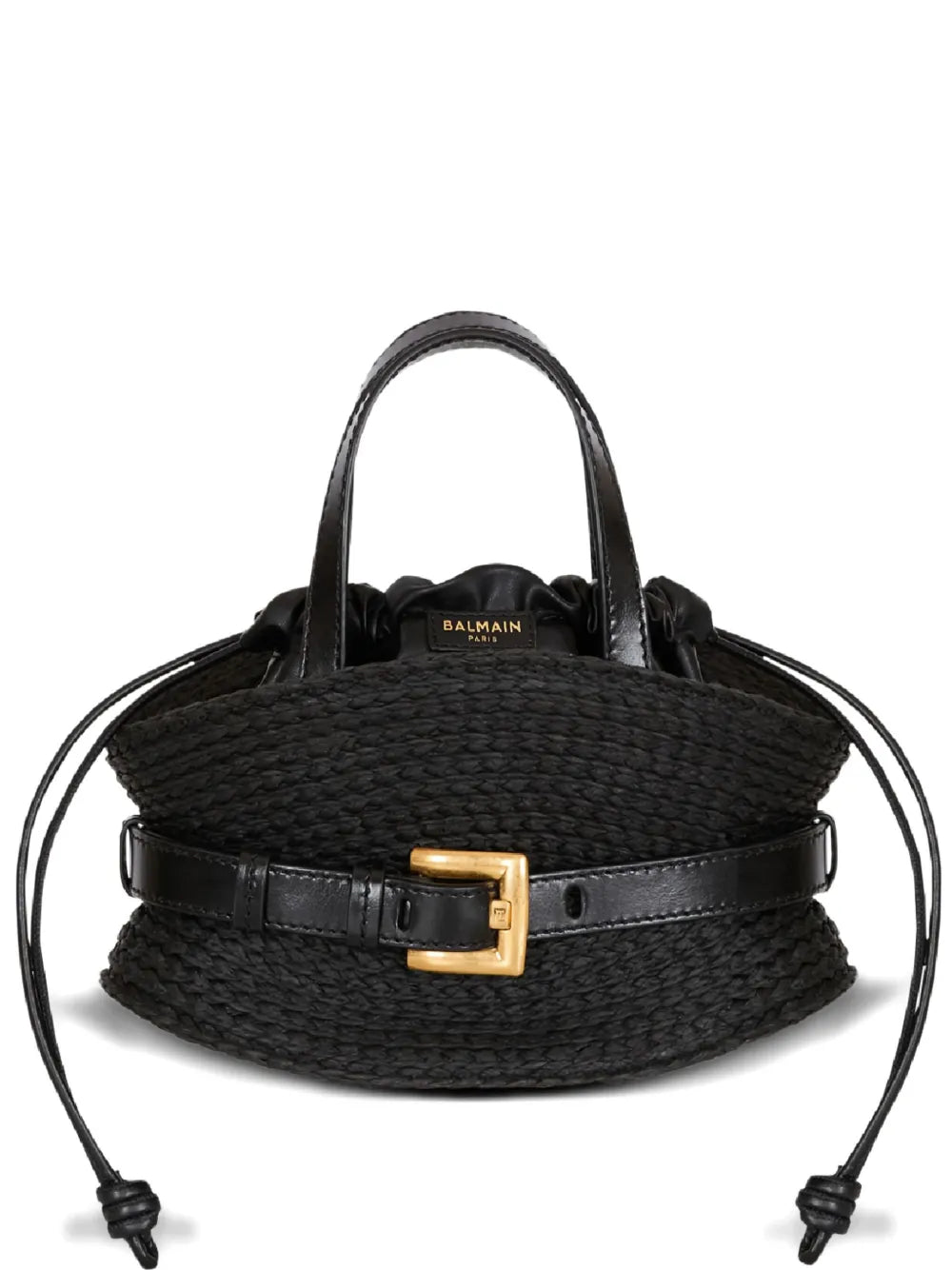 Balmain Mini Shuffle Belt Tote Bag — Same as shown — Size One Size — Front View
