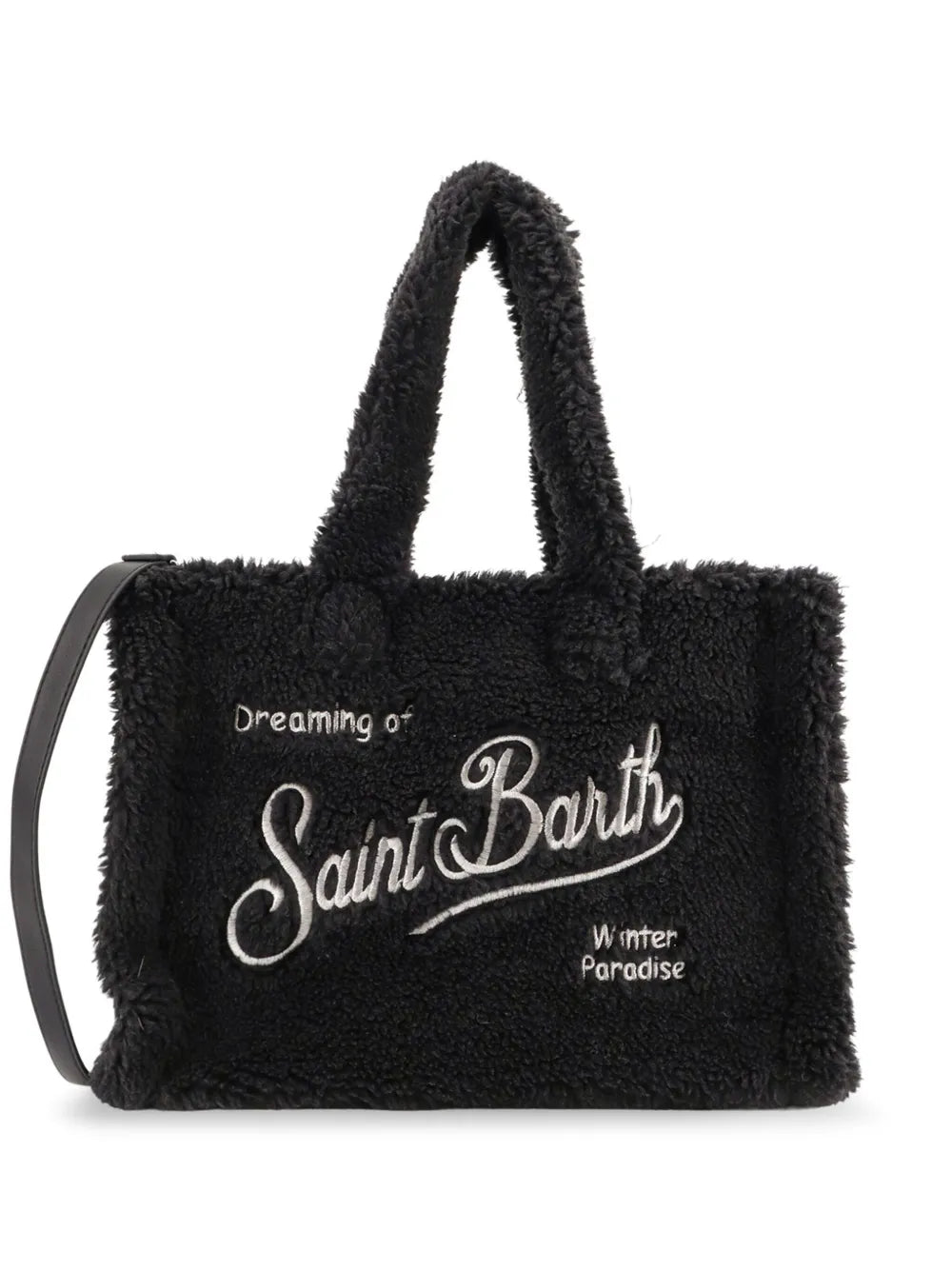 Mc2 Saint Barth Colette Teddy Embroidered Shoulder Bag — Same as shown — Size One Size — Front View