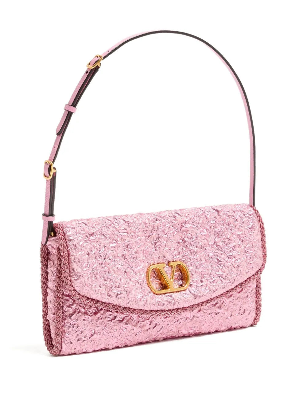 Valentino Garavani Small Devain Shoulder Bag — Same as shown — Size One Size — Top View