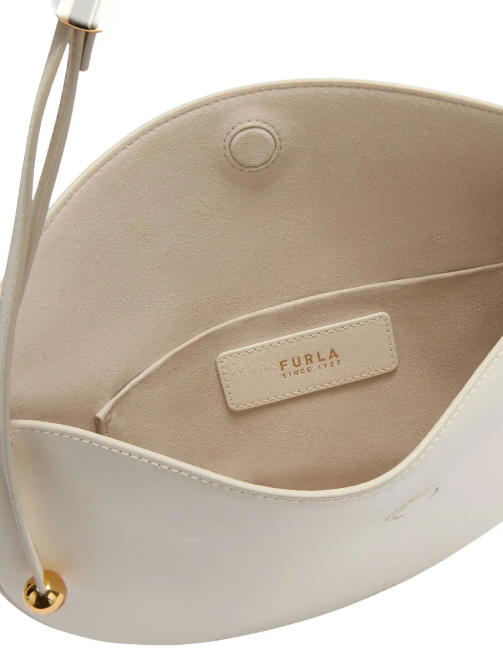 Furla Small Moonstone Adjustable Strap Shoulder Bag — Same as shown — Size One Size — Top View