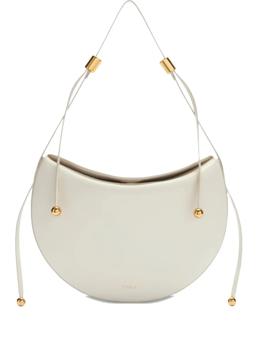 Furla Small Moonstone Adjustable Strap Shoulder Bag — Same as shown — Size One Size — Front View