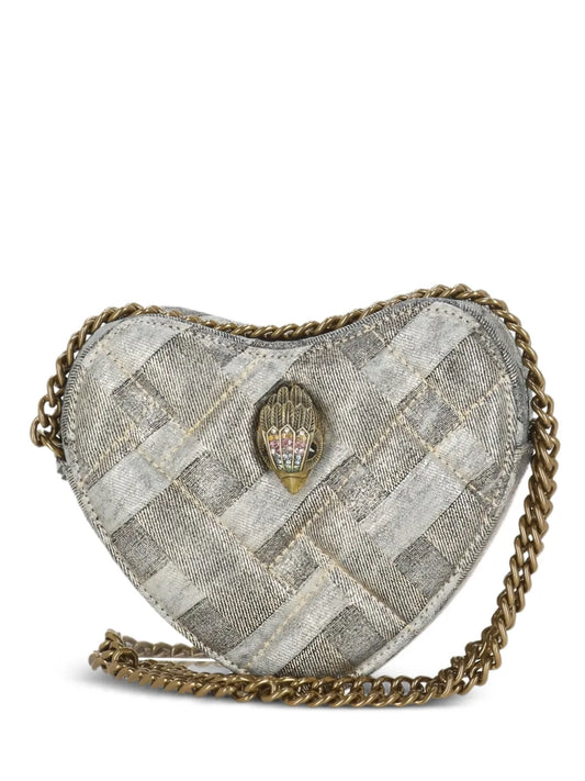 Kurt Geiger London Quilted Heart Mini Bag — Same as shown — Size One Size — Front View