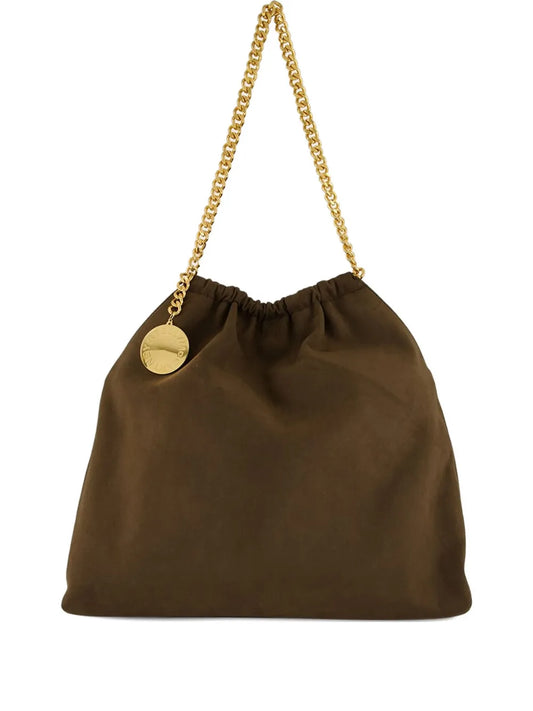 Stella Mccartney Medium Falabella Chain Drawstring Shoulder Bag — Same as shown — Size One Size — Front View
