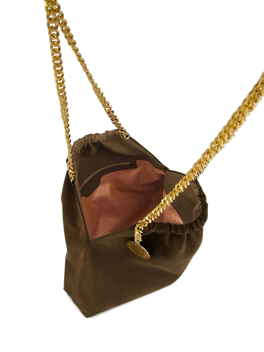 Stella Mccartney Medium Falabella Chain Drawstring Shoulder Bag — Same as shown — Size One Size — Top View