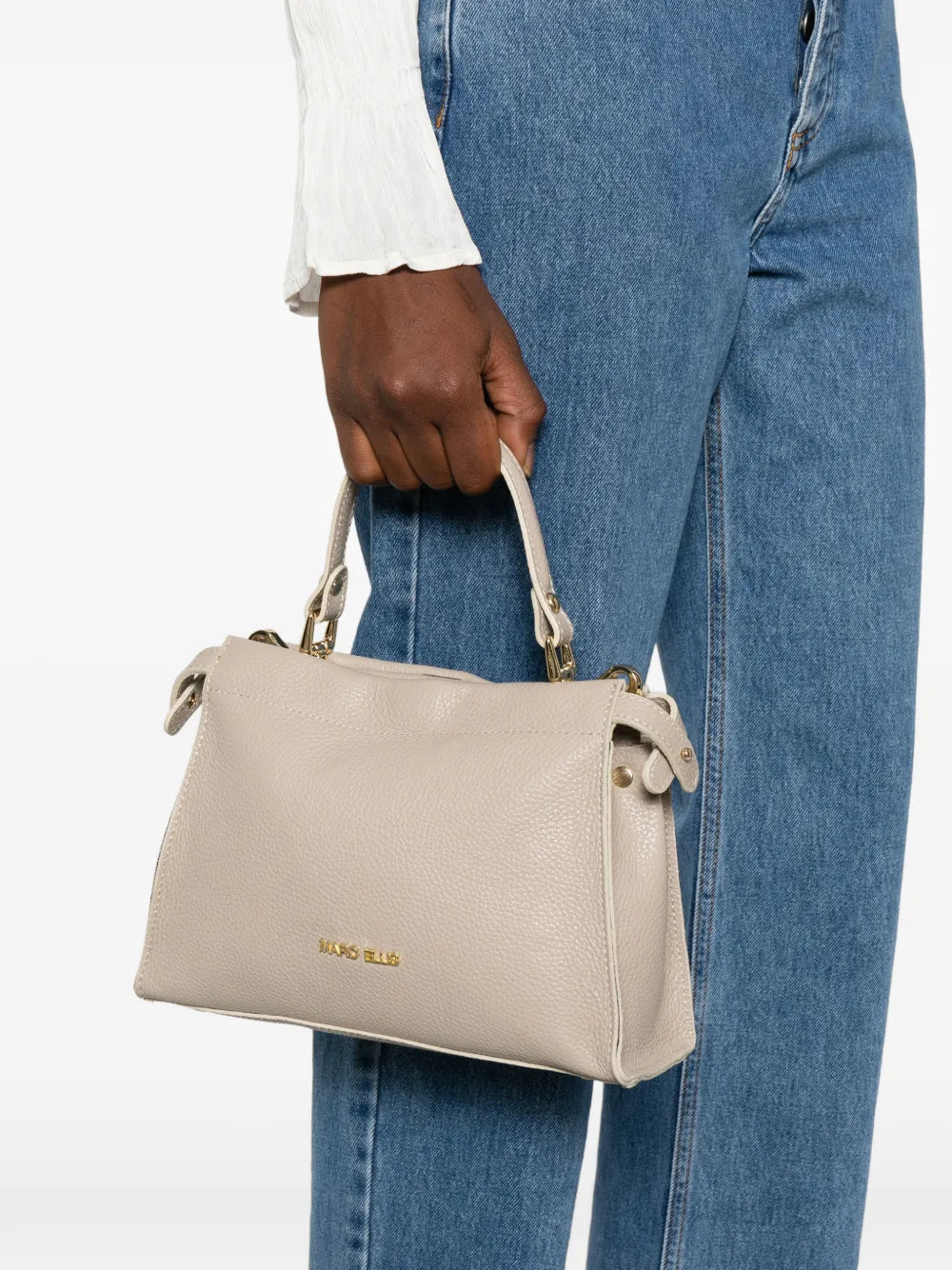 Marc Ellis Adele Logo Lettering Tote Bag — Same as shown — Size One Size — Side View