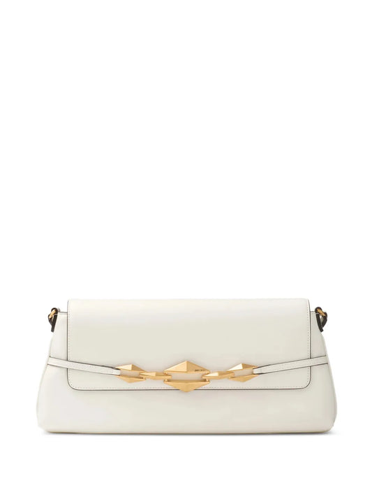 Jimmy Choo Diamond Shoulder Bag — Same as shown — Size One Size — Front View