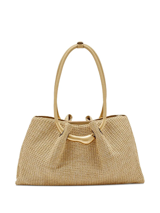 Cult Gaia Asa Ring Handle Tote Bag — Same as shown — Size One Size — Front View