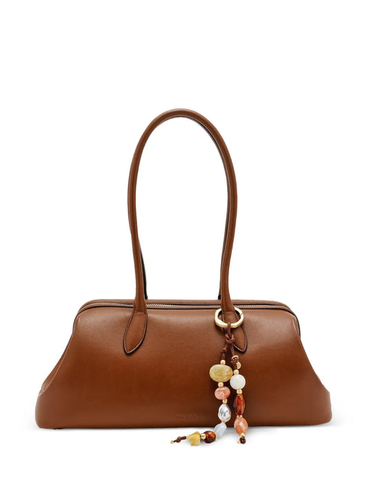 Cult Gaia Raia Beaded Shoulder Bag — Same as shown — Size One Size — Front View