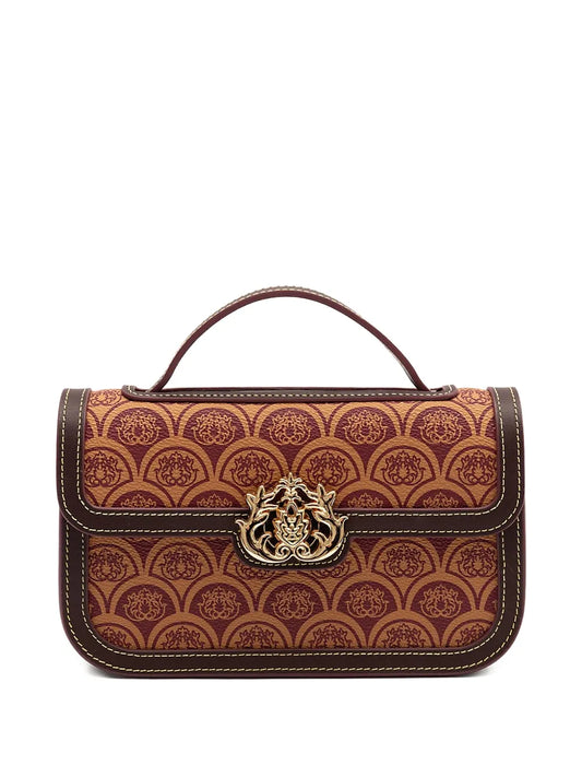 Isla Sirena Canvas Shoulder Bag — Same as shown — Size One Size — Front View