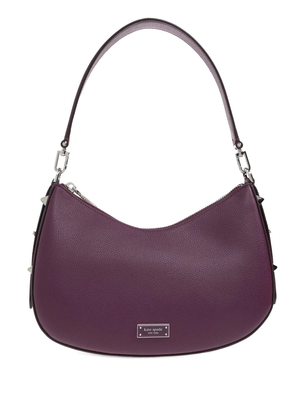 Kate Spade Liv Studded Leather Shoulder Bag — Same as shown — Size One Size — Front View