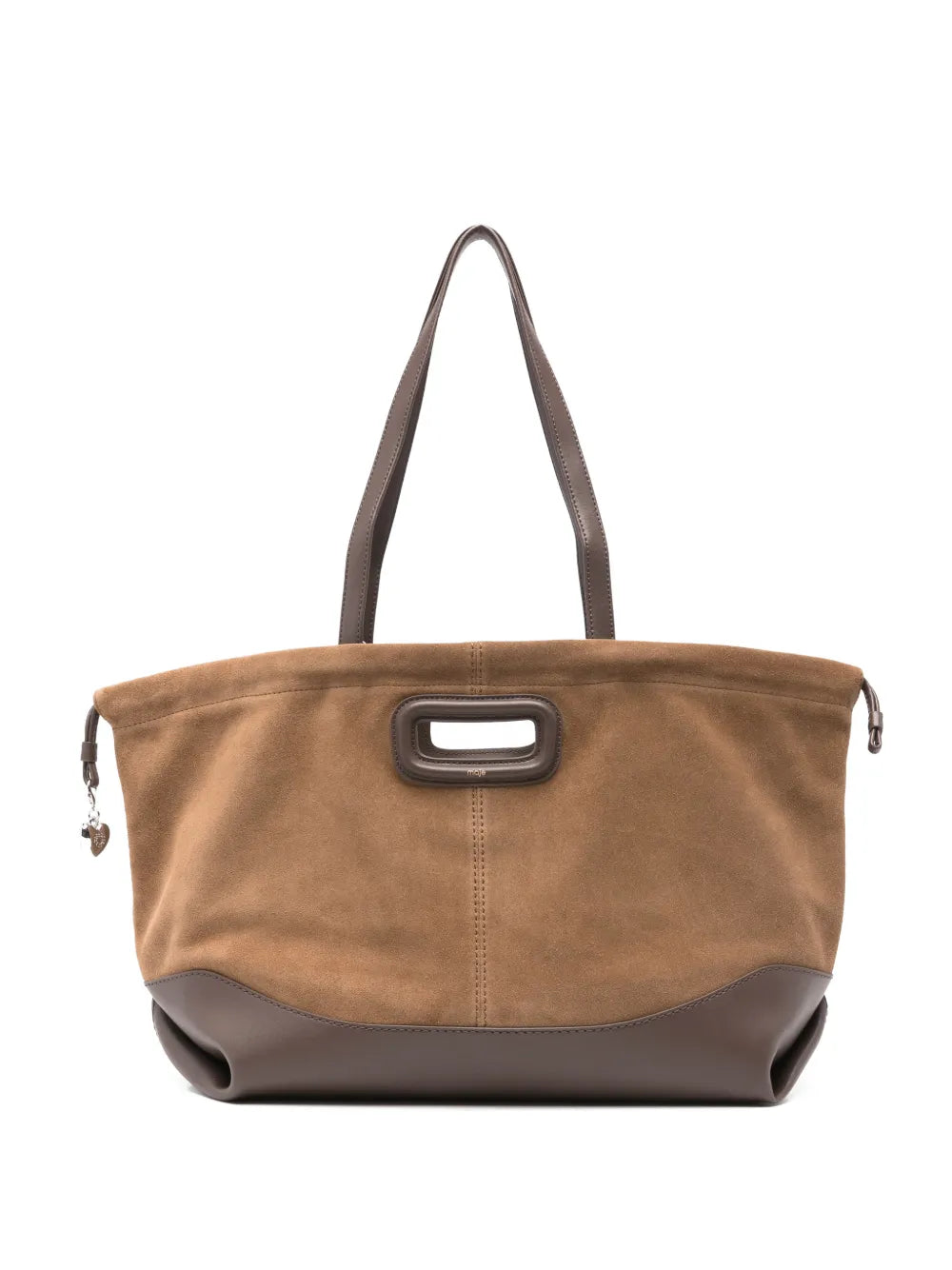 Maje Heart Charm Shoulder Bag — Same as shown — Size One Size — Front View
