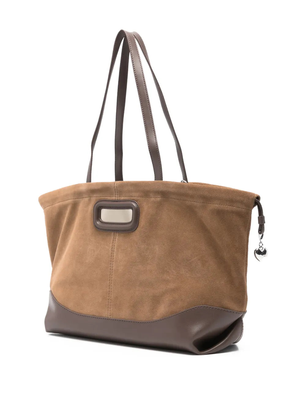 Maje Heart Charm Shoulder Bag — Same as shown — Size One Size — Back View