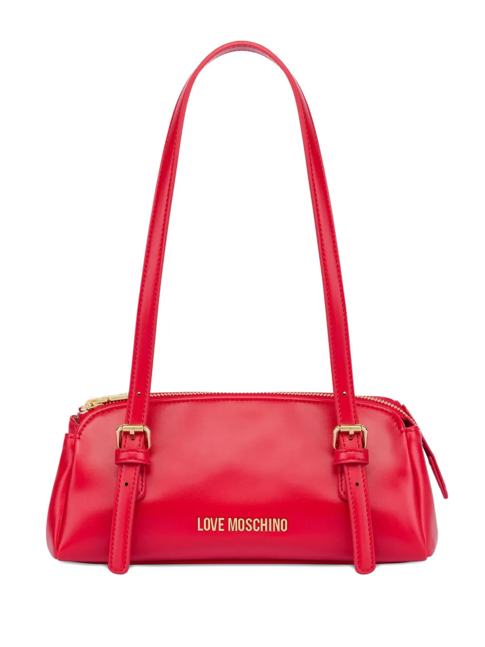 Love Moschino Buckle Shoulder Bag — Same as shown — Size One Size — Front View