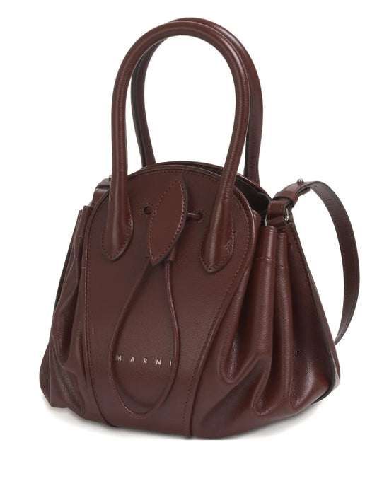 Marni Tubular Handles Tulipea Shoulder Bag — Same as shown — Size One Size — Front View
