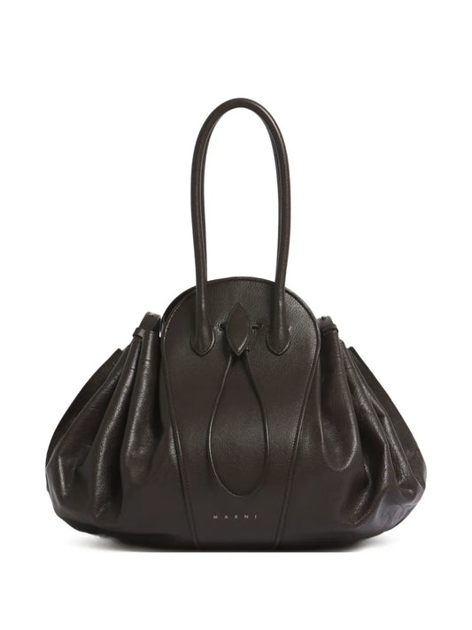 Marni Tubular Handle Tulipea Shoulder Bag — Same as shown — Size One Size — Front View