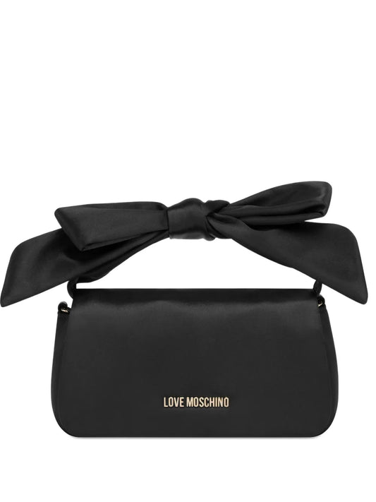Love Moschino Bow Chain Tote Bag — Same as shown — Size One Size — Front View