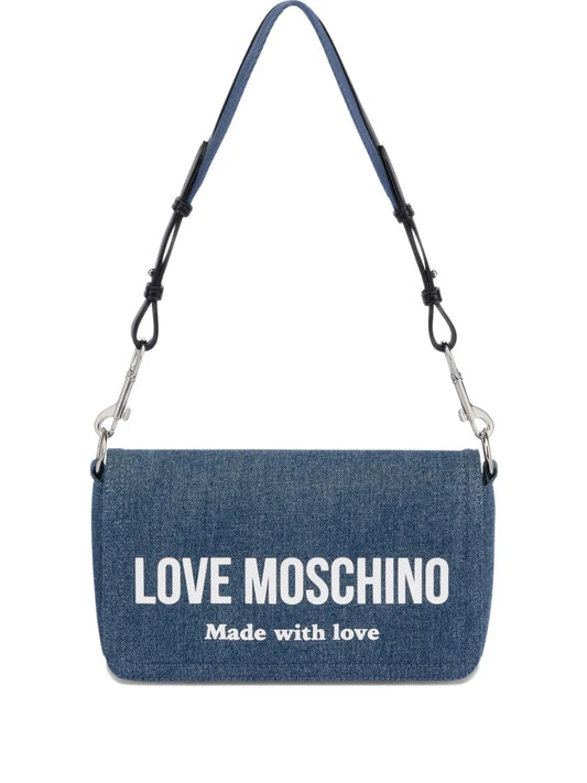 Love Moschino Zip Fastening Shoulder Bag — Same as shown — Size One Size — Front View