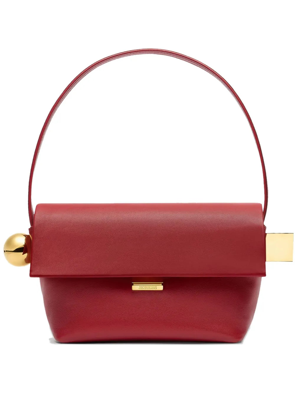 Jacquemus O Rond Carre Shoulder Bag — Same as shown — Size One Size — Front View