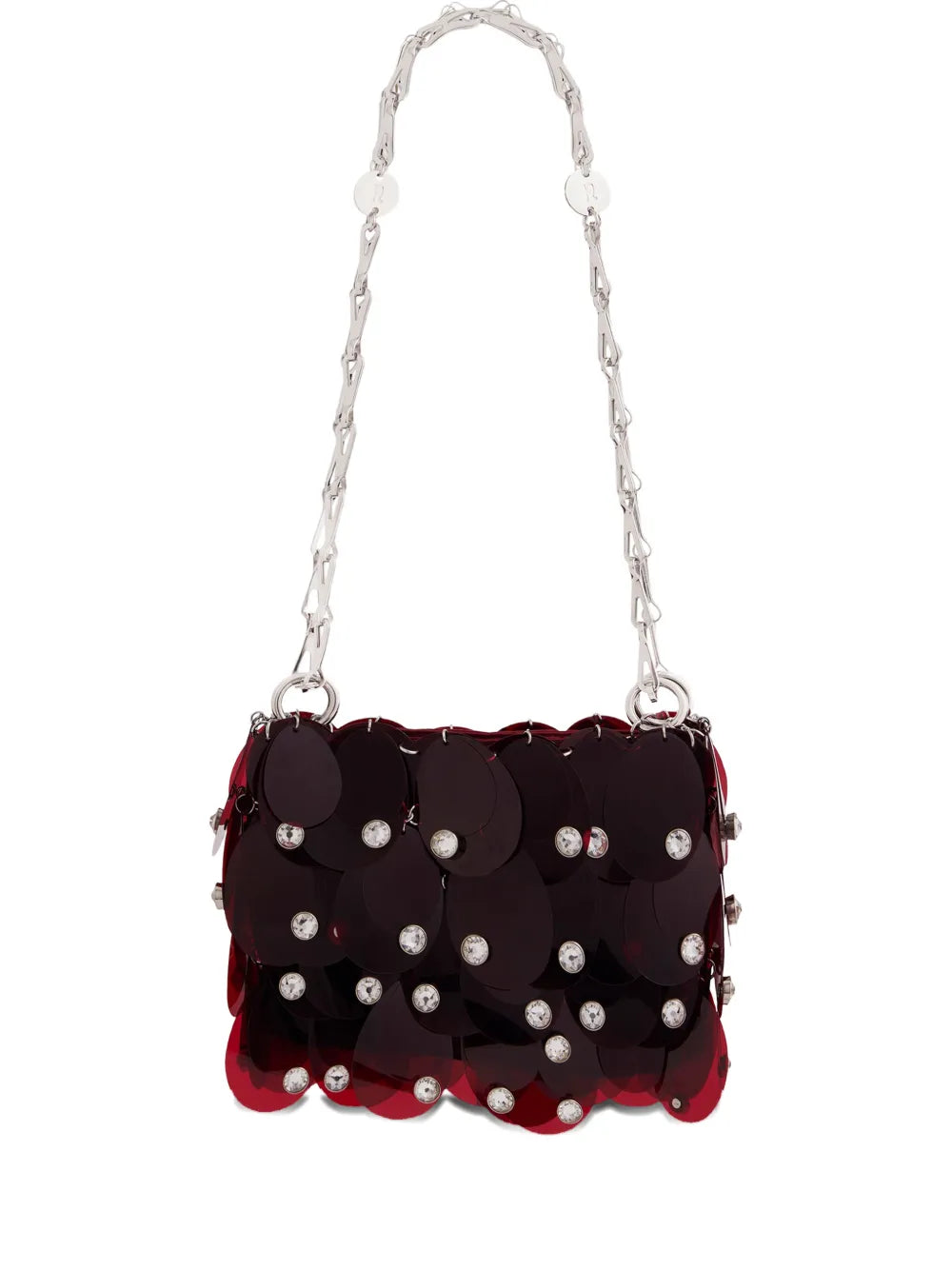Rabanne Chain Strap Shoulder Bag — Same as shown — Size One Size — Front View