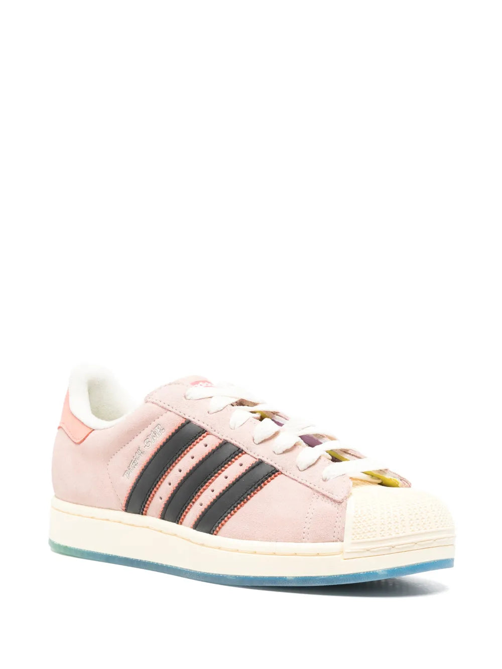 adidas Superstar Stripes Trainers — Superior Colour — Size US M 9.5 - US W 11 — Side View