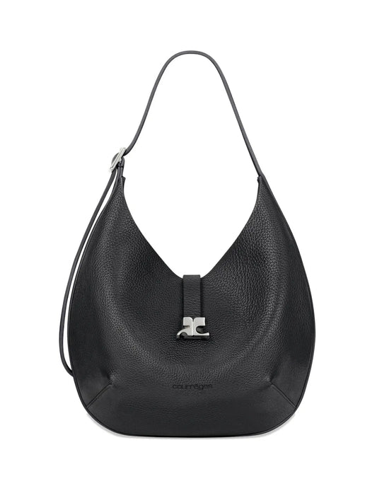 Courreges Logo Buckle Shoulder Bag — Same as shown — Size One Size — Front View