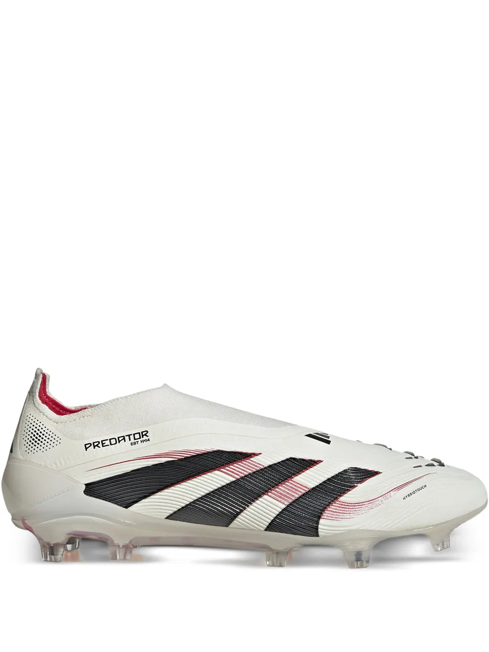 adidas Predator Elite Laceless Cleats — Off-White — Size US M 4.5 - US W 6 — Front View