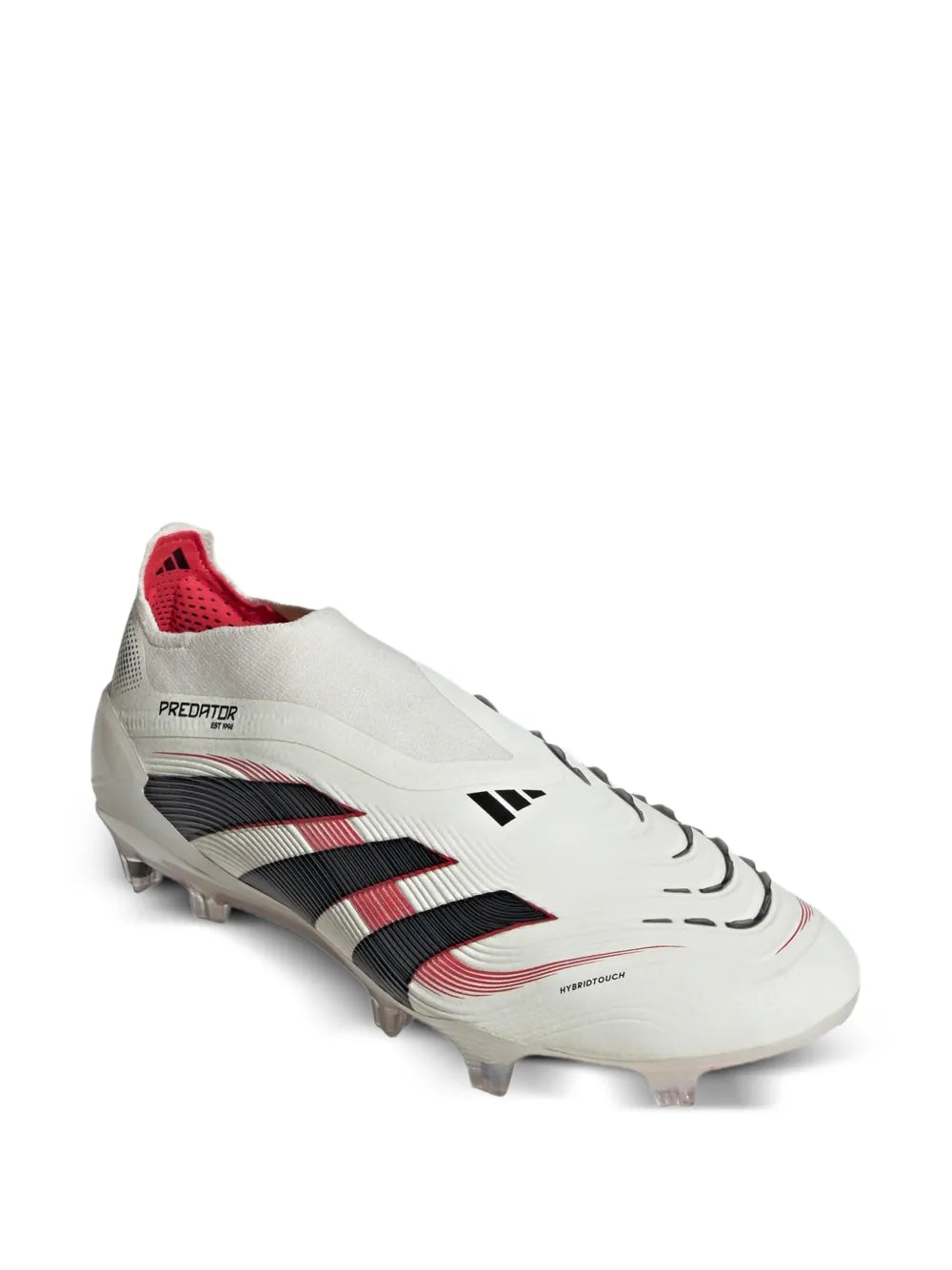 adidas Predator Elite Laceless Cleats — Off-White — Size US M 4.5 - US W 6 — Side View