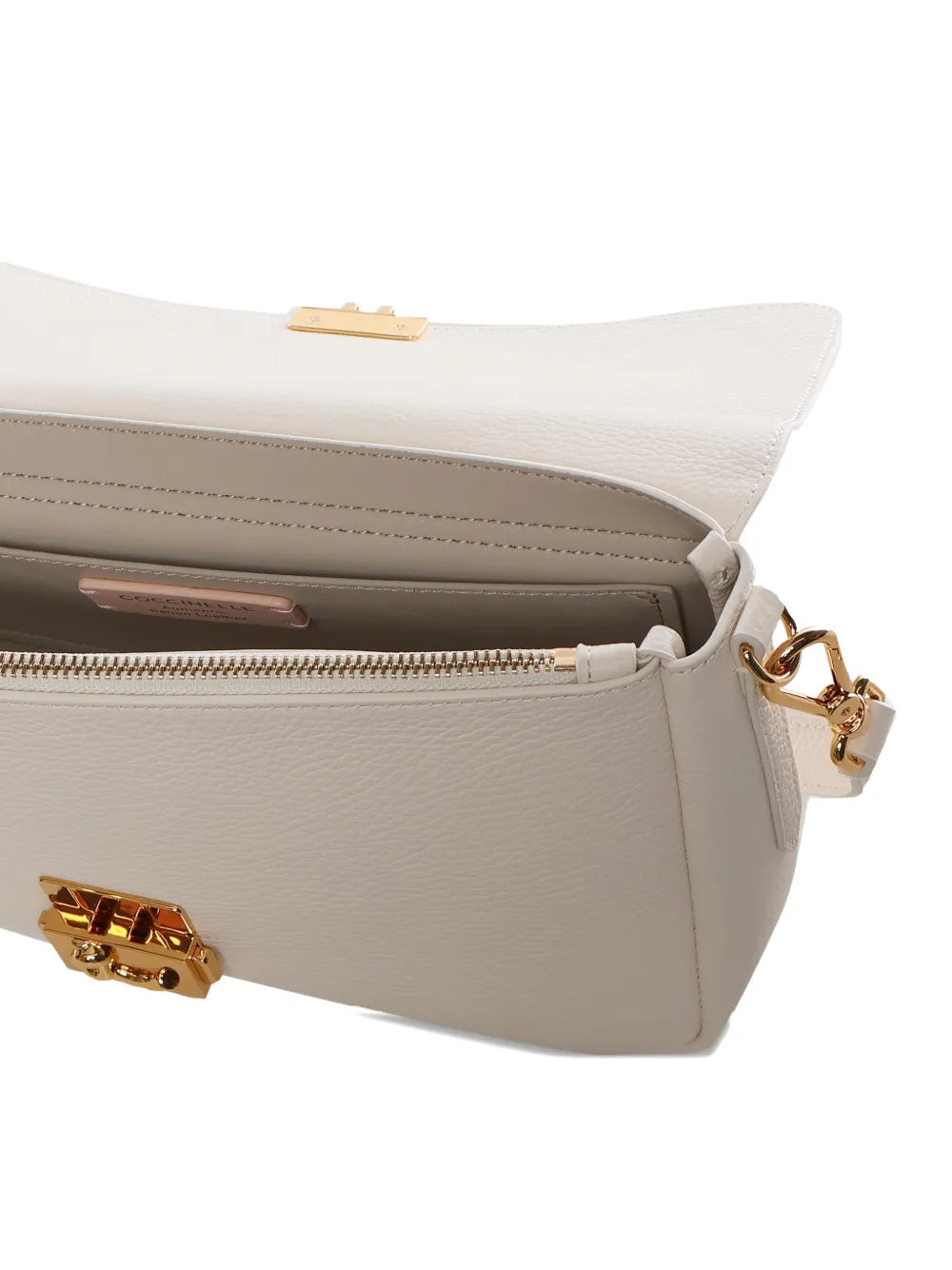 Coccinelle Turnlock Shoulder Bag — Same as shown — Size One Size — Top View