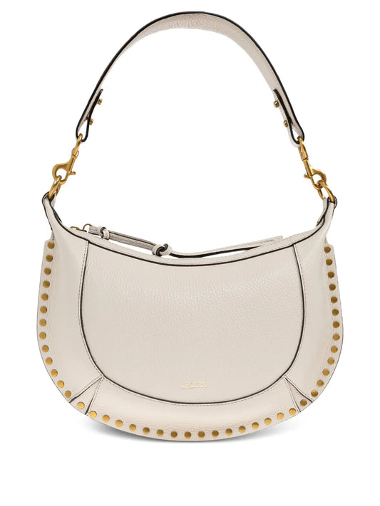Isabel Marant Naoko Studded Leather Shoulder Bag — Same as shown — Size One Size — Front View