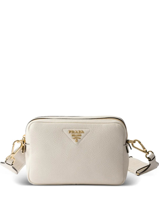 Prada Small Leather Shoulder Bag — Same as shown — Size One Size — Front View