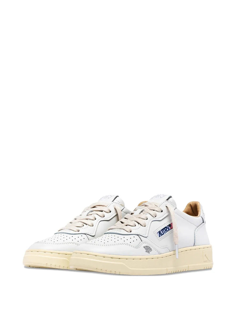 Autry Leather — White — Size US M 3.5 - US W 5 — Side View