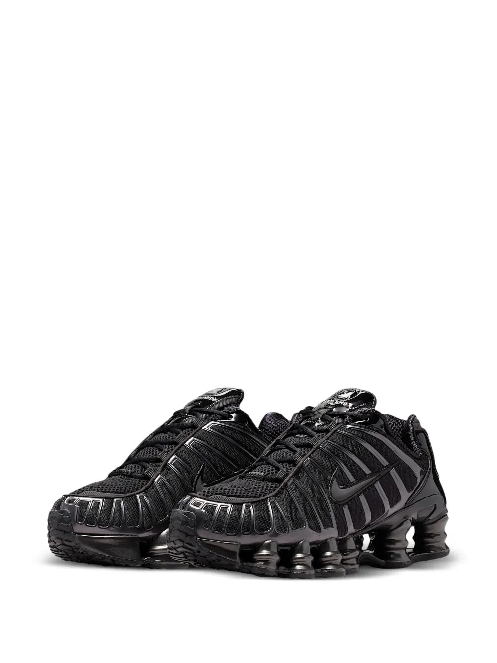 Nike Shox Lace-Up — Black — Size US M 3.5 - US W 5 — Side View