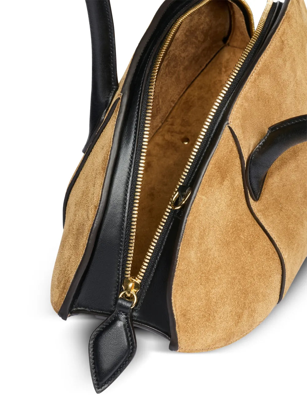 Nina Ricci Medium Le Bal Suede Zip Shoulder Bag — Same as shown — Size One Size — Detail View